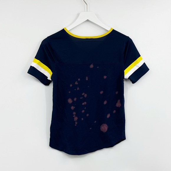 Michigan Wolverines Upcycled Short Sleeve Shirt Size Small - Picture 5 of 5